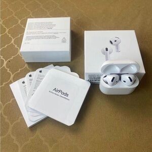 Apple AirPods with White Charging Case with Apple Care+ And warranty